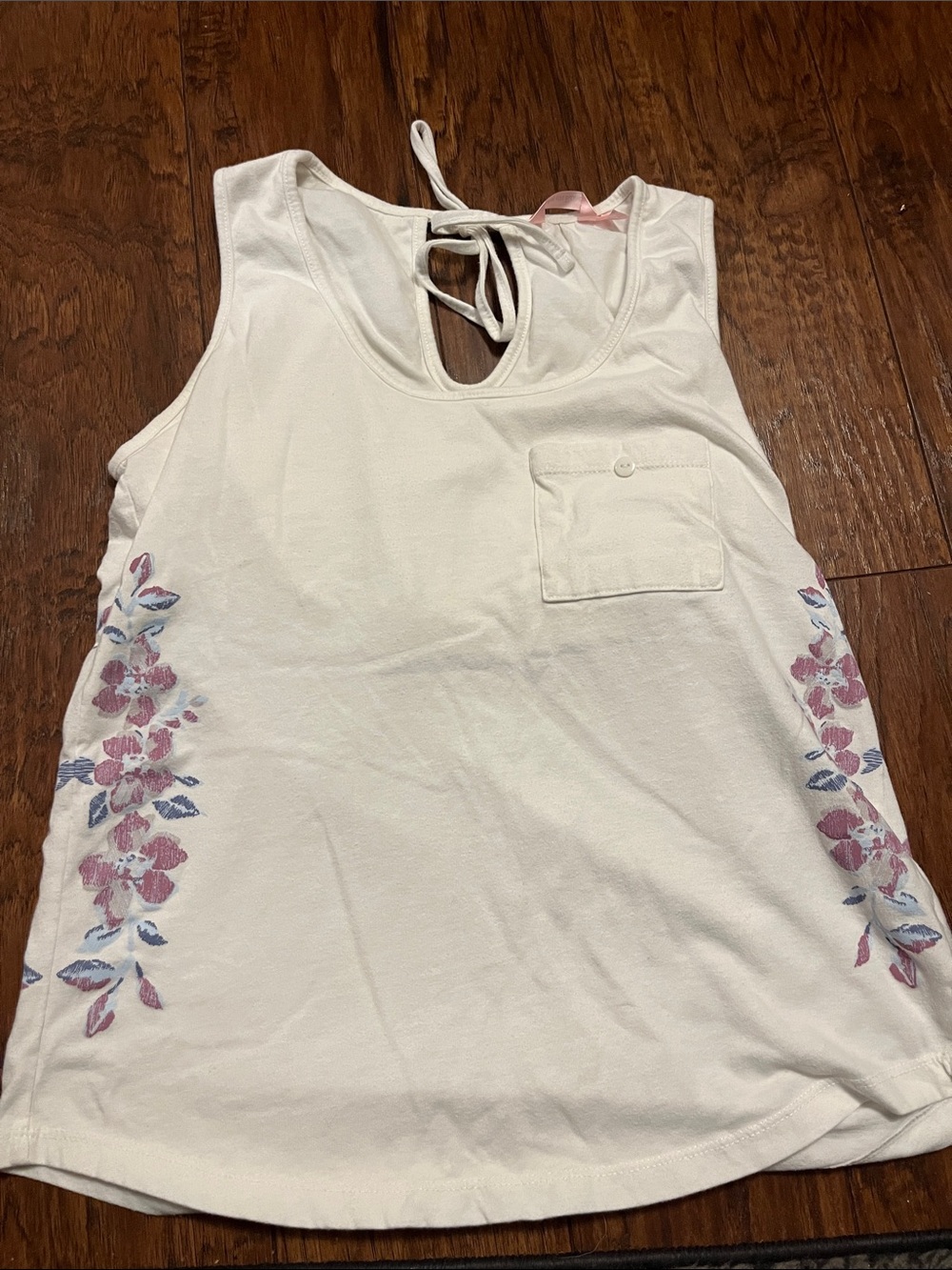 La Vie En Rose tank with shelf bra